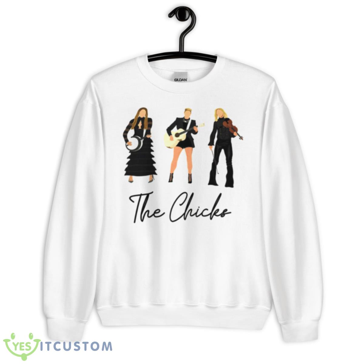 The Chicks Band Vintage Shirt 2 The Chicks Band Vintage Shirt - Unisex Heavy Blend Crewneck Sweatshirt