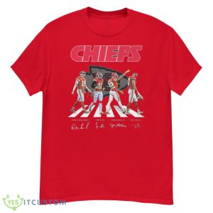 The Chiefs Patrick Mahomes II Tyreek Hill Tyrann Mathieu And Travis Kelce Abbey Road Signatures Shirt 14 The Chiefs Patrick Mahomes II Tyreek Hill Tyrann Mathieu And Travis Kelce Abbey Road Signatures Shirt Product Photo 4
