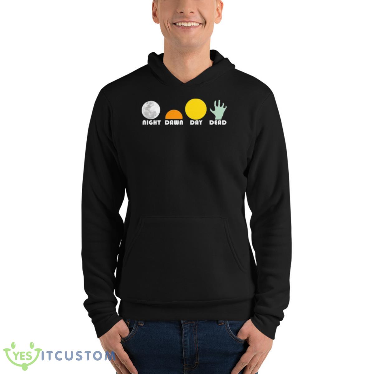 The Dead Trilogy 1968 1985 White Shirt 4 The Dead Trilogy 1968 1985 White Shirt - Unisex Fleece Pullover Hoodie