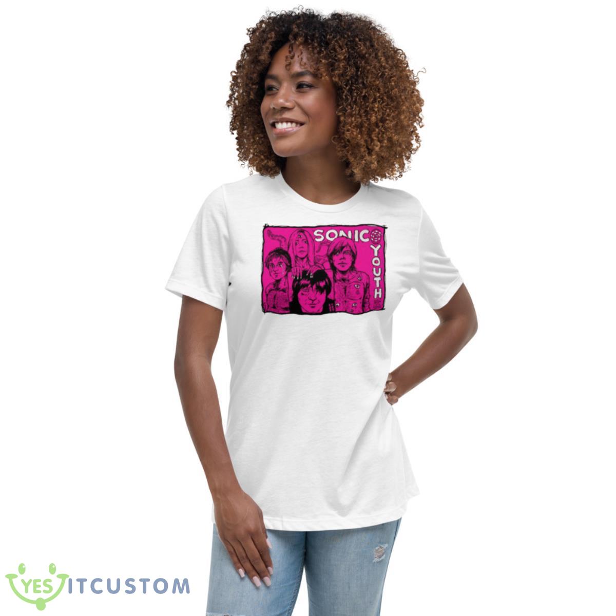 The Devils Sonic Youth Shirt 5 The Devils Sonic Youth Shirt - Women's Relaxed Short Sleeve Jersey Tee