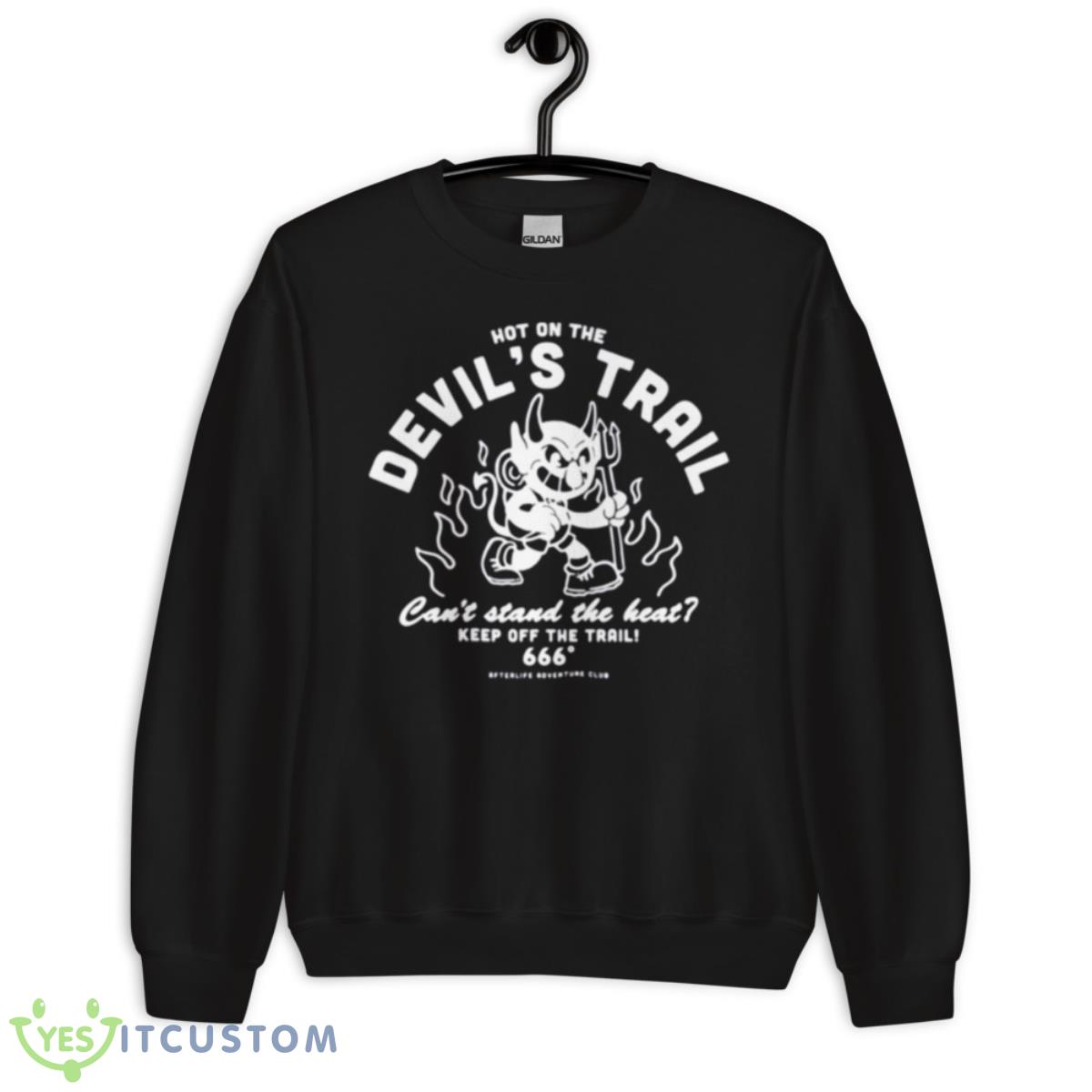 The Devil’s Trail The Cuphead Tv Series Shirt 13 The Devil’s Trail The Cuphead Tv Series Shirt - Unisex Crewneck Sweatshirt