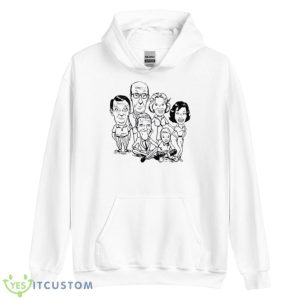 The Dick Van Dyke Show Caricature Shirt 7 The Dick Van Dyke Show Caricature Shirt - Unisex Heavy Blend Hooded Sweatshirt