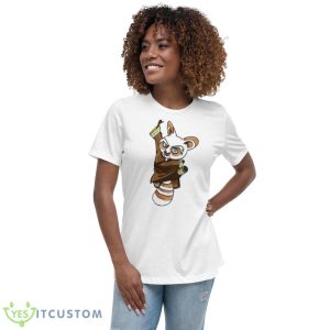 The Dragon Knight Master Kung Fu Panda Shirt - Women's Relaxed Short Sleeve Jersey Tee