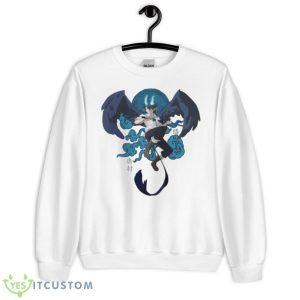 The Evil Wings Rin Okumura Ao No Exorcist Blue Exorcist Shirt - Unisex Heavy Blend Crewneck Sweatshirt