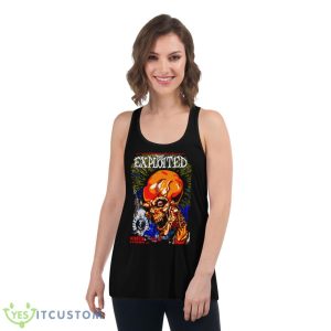 The Exploited Live And Loud Shirt 10 The Exploited Live And Loud Shirt - Women's Flowy Racerback Tank