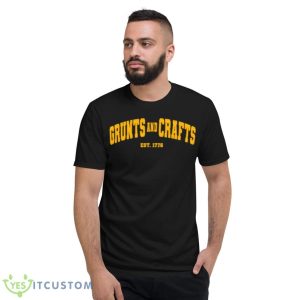 The Fat Electrician Grunts And Crafts EST 1776 Shirt - Short Sleeve T-Shirt