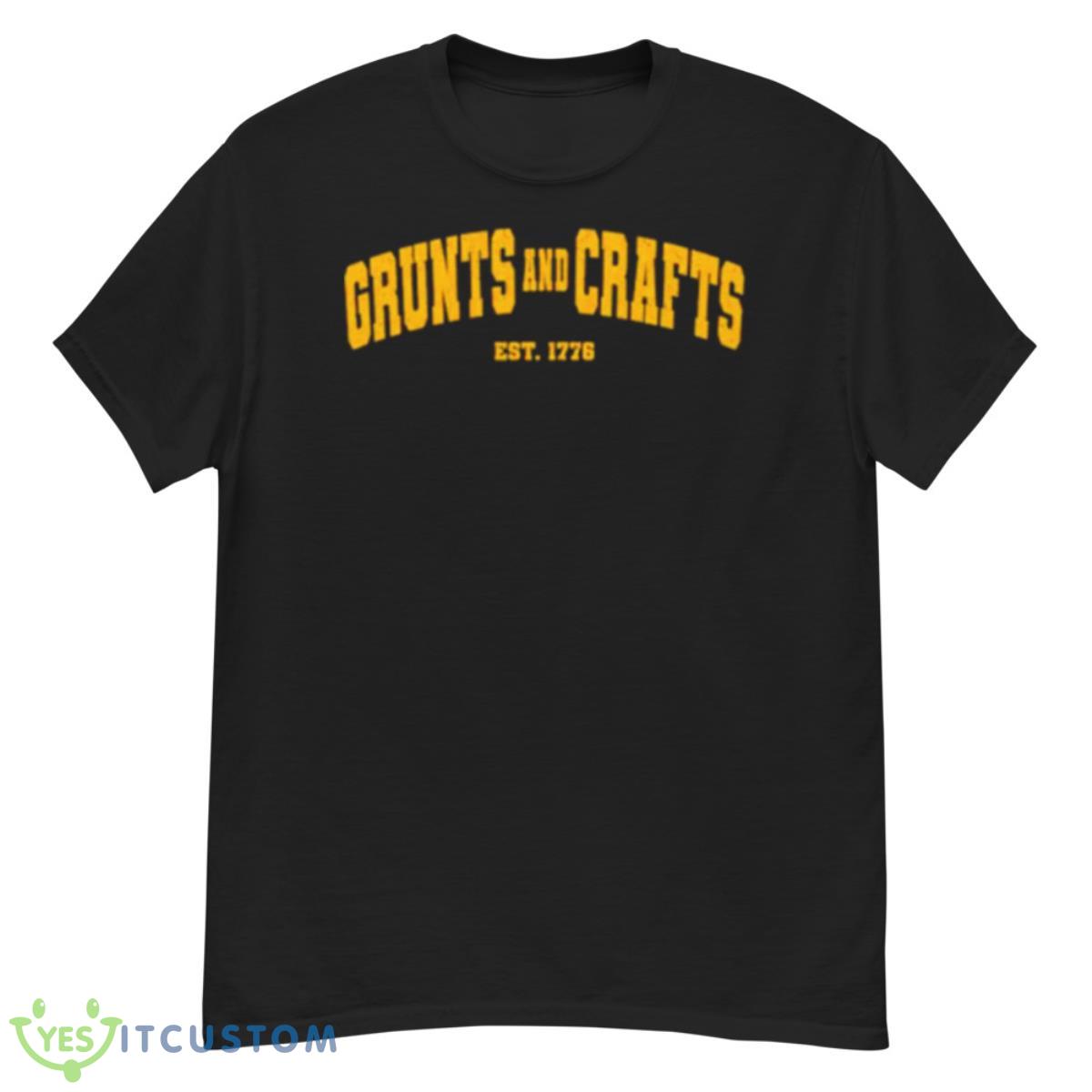 The Fat Electrician Grunts And Crafts EST 1776 Shirt 12 The Fat Electrician Grunts And Crafts EST 1776 Shirt - G500 Men’s Classic T-Shirt