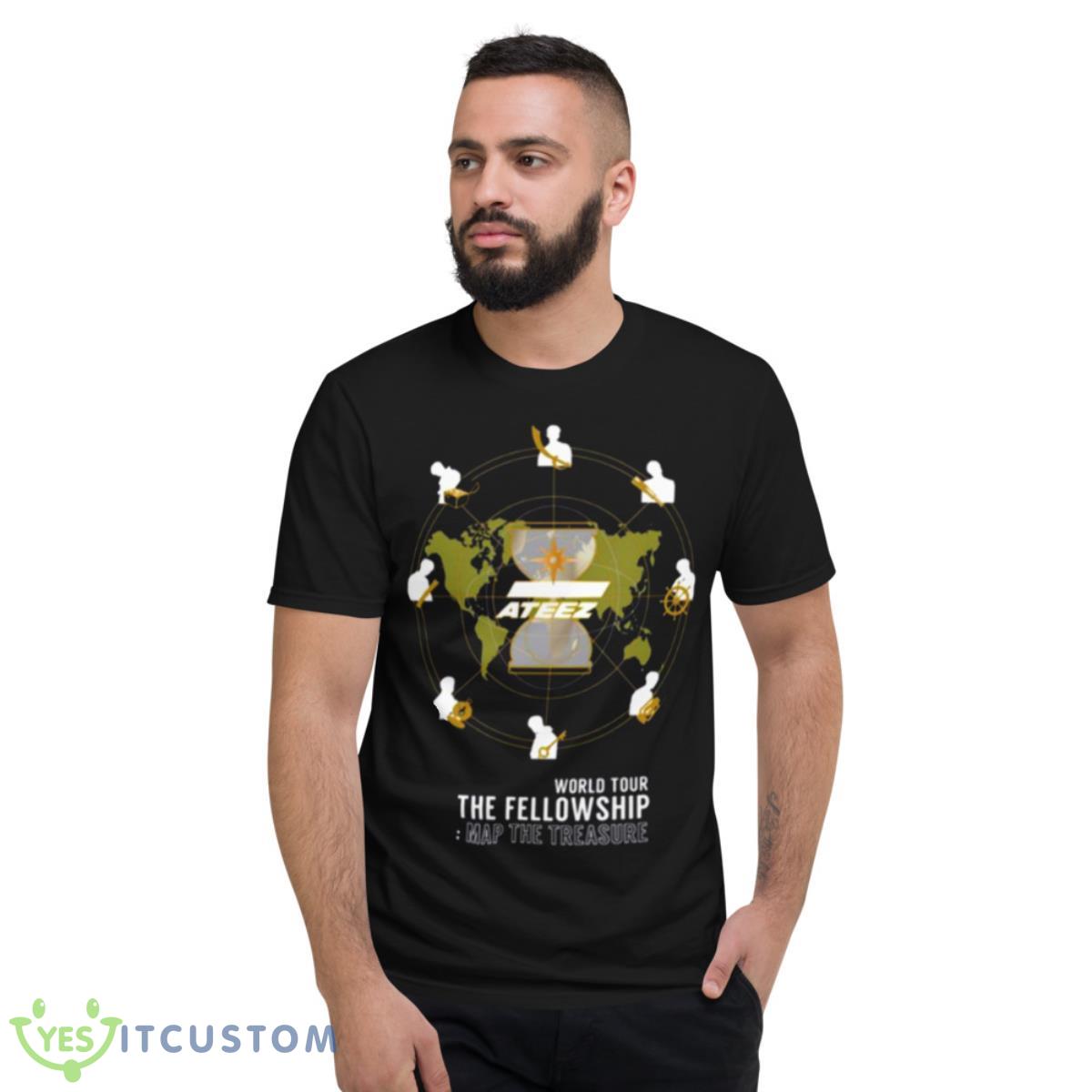 The Fellowship Map The Treasure Ateez Shirt 2 The Fellowship Map The Treasure Ateez Shirt - Short Sleeve T-Shirt