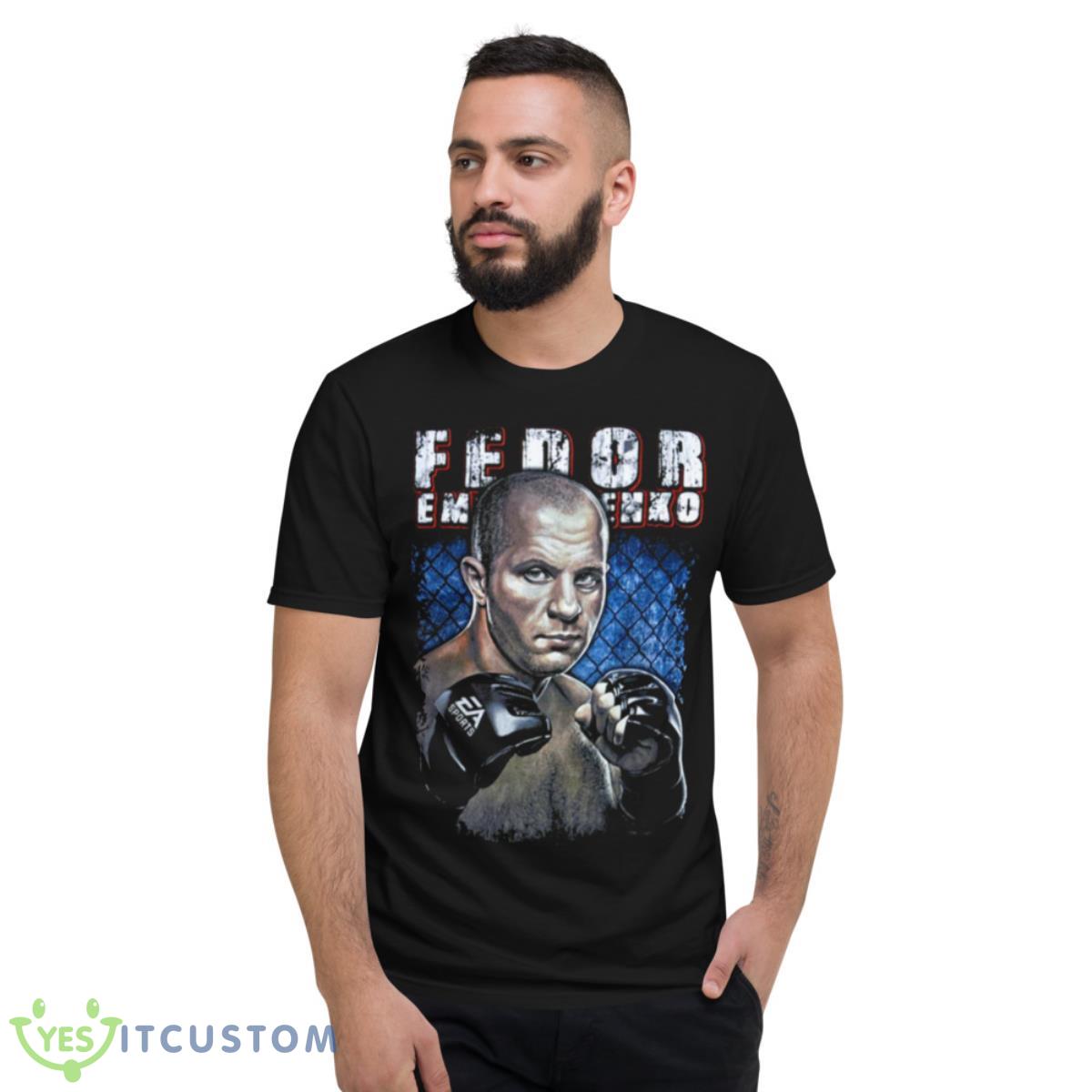 The Fighter Fedor Emelianenko Shirt 2 The Fighter Fedor Emelianenko Shirt - Short Sleeve T-Shirt
