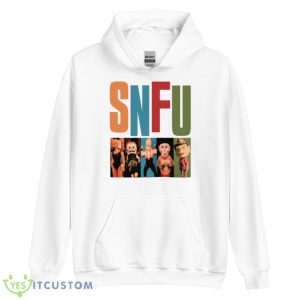 The Four Colors Snfu Cannibal Cafe Shirt 7 The Four Colors Snfu Cannibal Cafe Shirt - Unisex Heavy Blend Hooded Sweatshirt