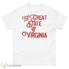 The Great State And Virginia 2023 Shirt - 500 Men’s Classic Tee Gildan