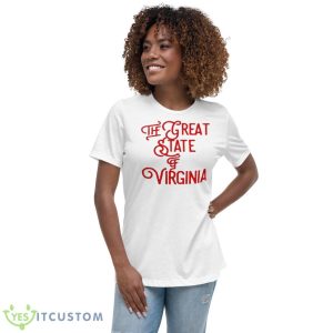 The Great State And Virginia 2023 Shirt - Women's Relaxed Short Sleeve Jersey Tee