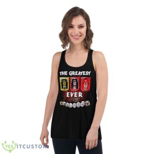 The Greatest 12 Tom Brady Ever Signatures Shirt 10 The Greatest 12 Tom Brady Ever Signatures Shirt - Women's Flowy Racerback Tank