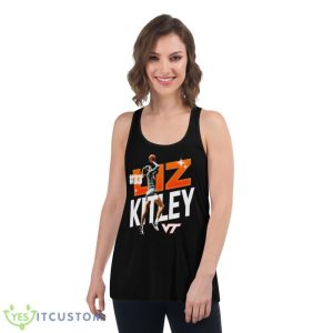 The Hokies NIL Elizabeth Kitley Shirt - Women's Flowy Racerback Tank