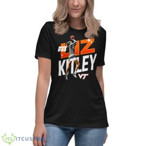 The Hokies NIL Elizabeth Kitley Shirt - Women's Relaxed Short Sleeve Jersey Tee