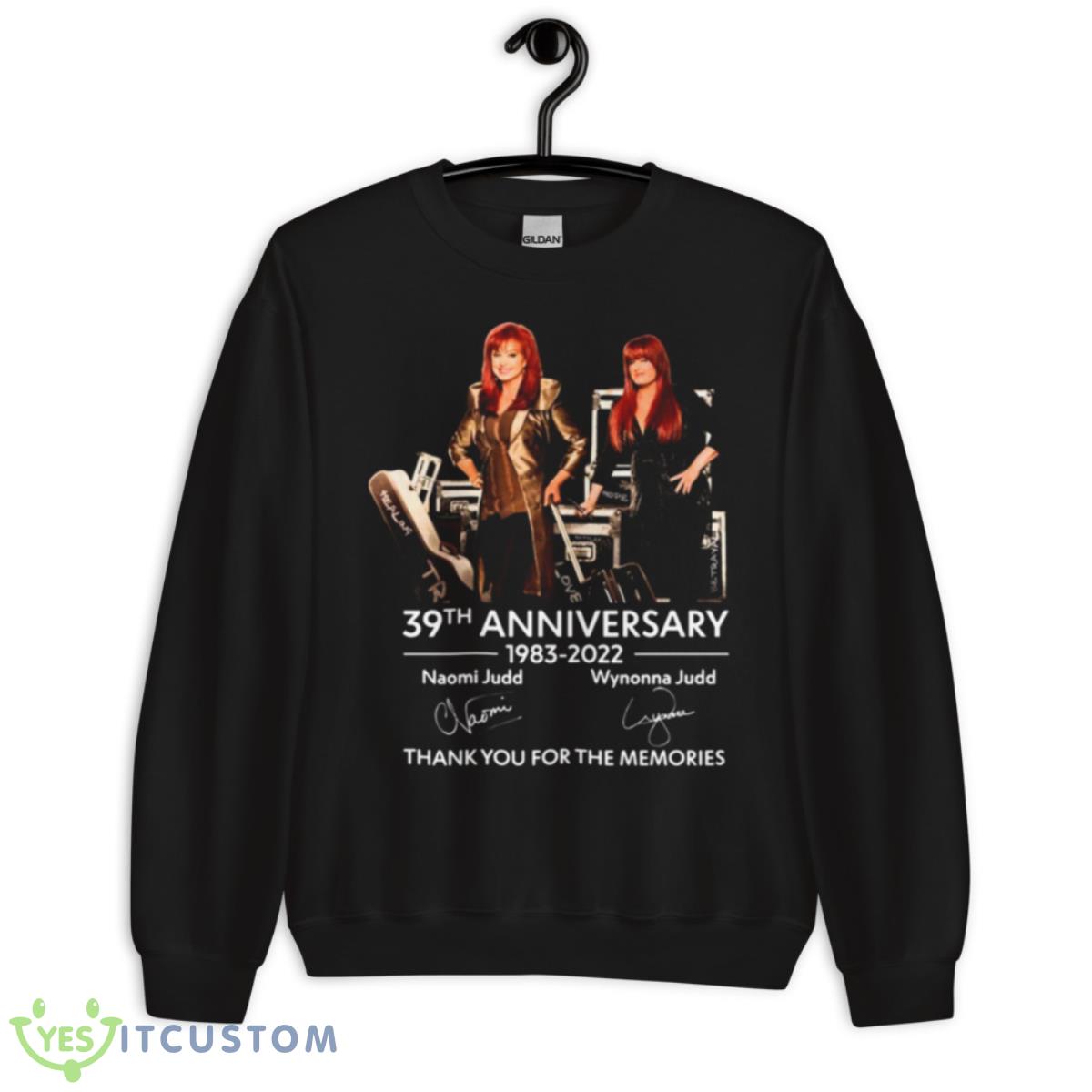 The Judds Shirt The Judds Naomi Wynonna Anniversary 2022 Thank You For The Memories Shirt 13 The Judds Shirt The Judds Naomi Wynonna Anniversary 2022 Thank You For The Memories Shirt - Unisex Crewneck Sweatshirt