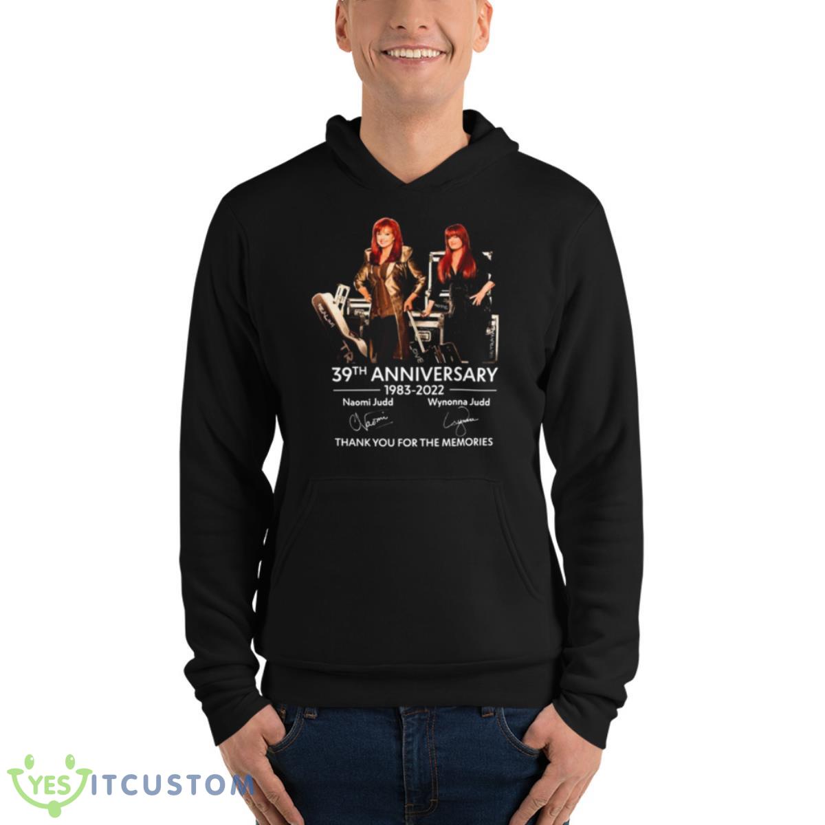 The Judds Shirt The Judds Naomi Wynonna Anniversary 2022 Thank You For The Memories Shirt 4 The Judds Shirt The Judds Naomi Wynonna Anniversary 2022 Thank You For The Memories Shirt - Unisex Fleece Pullover Hoodie