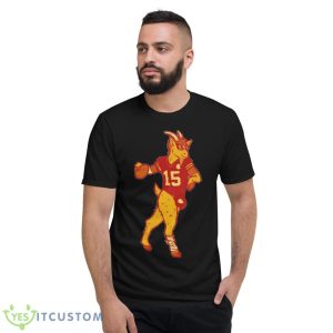 The Kc Goat Patrick Mahomes Football Champions Shirt - Short Sleeve T-Shirt