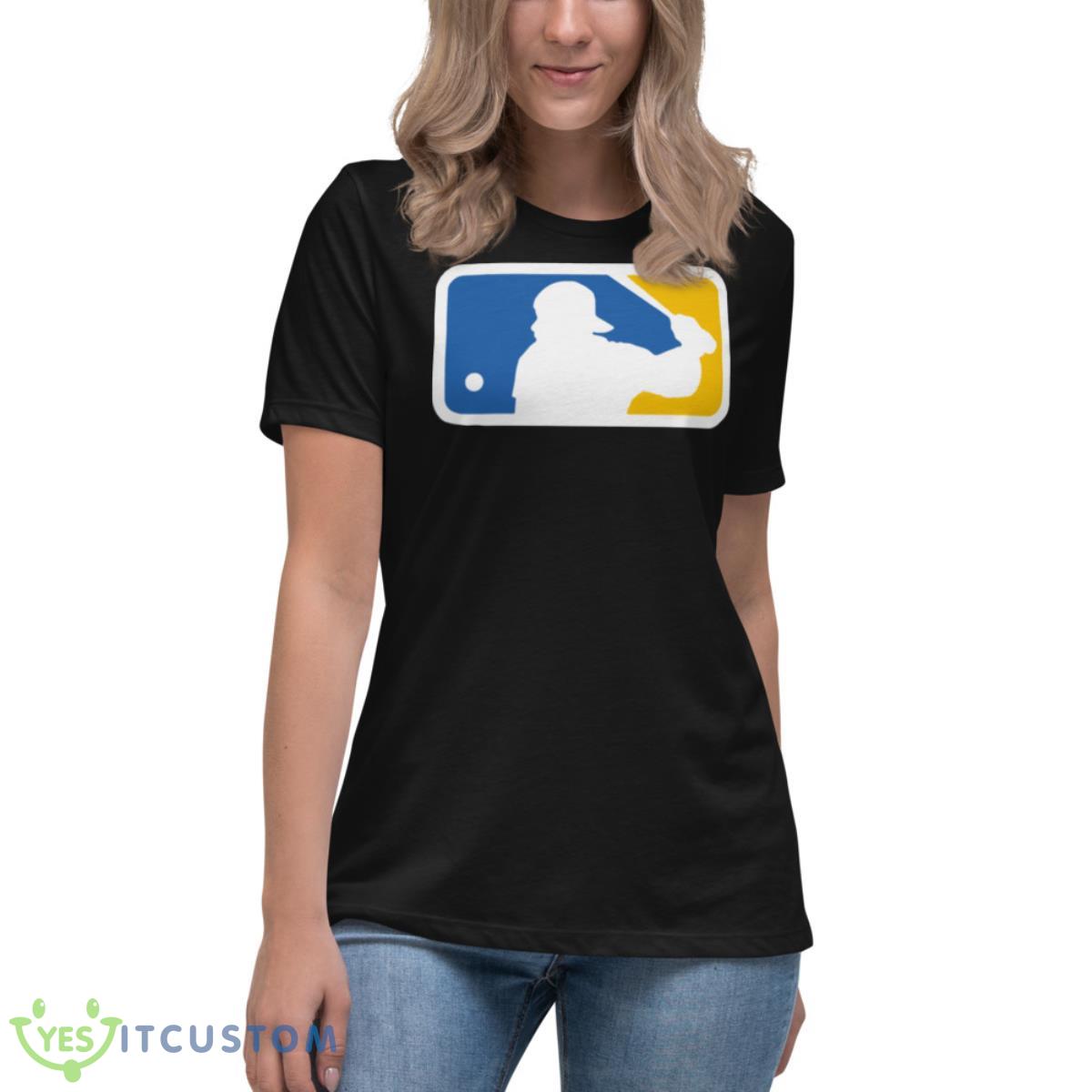 The Kid Logo MLB Shirt 6 The Kid Logo MLB Shirt - Women's Relaxed Short Sleeve Jersey Tee