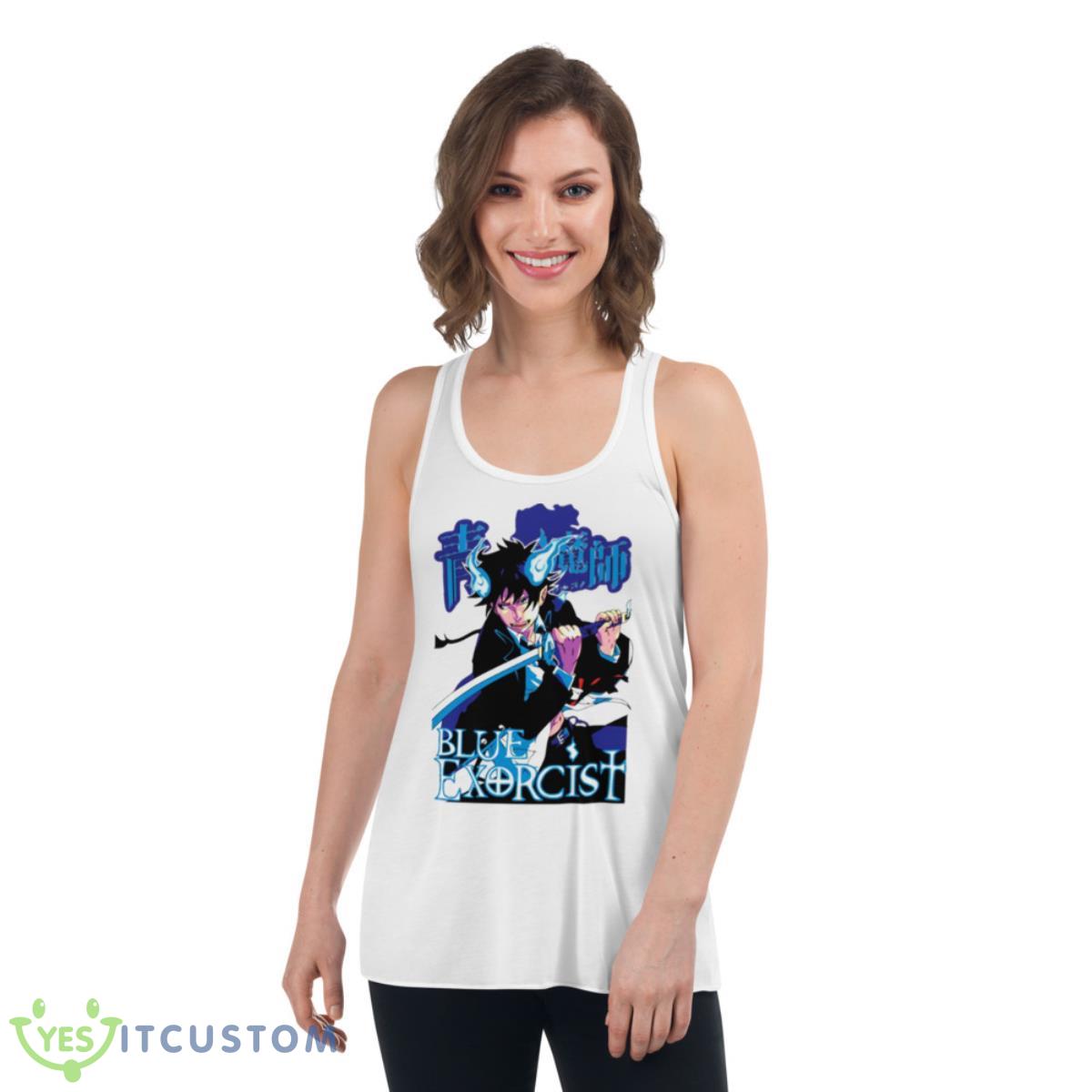 The Killing Sword Blue Exorcist Shirt 4 The Killing Sword Blue Exorcist Shirt - Women's Flowy Racerback Tank