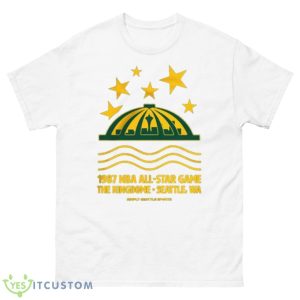 The Kingdome 1987 NBA All Star Game Shirt - 500 Men’s Classic Tee Gildan