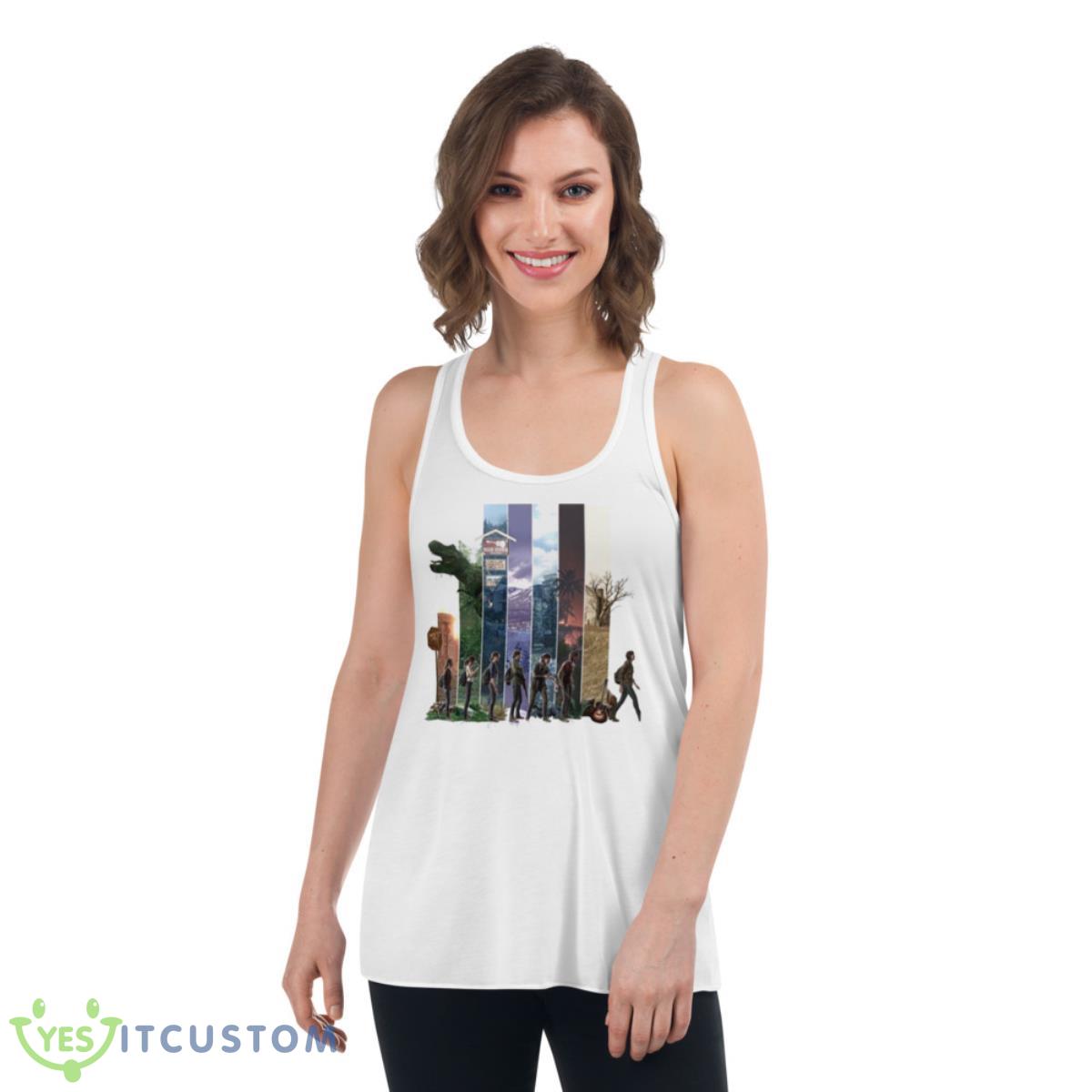 The Last Of Us Tv Series Season 1 Chiffon Top Shirt 4 The Last Of Us Tv Series Season 1 Chiffon Top Shirt - Women's Flowy Racerback Tank