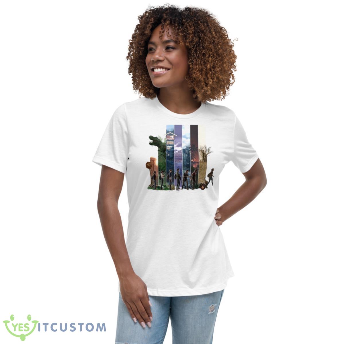 The Last Of Us Tv Series Season 1 Chiffon Top Shirt 5 The Last Of Us Tv Series Season 1 Chiffon Top Shirt - Women's Relaxed Short Sleeve Jersey Tee