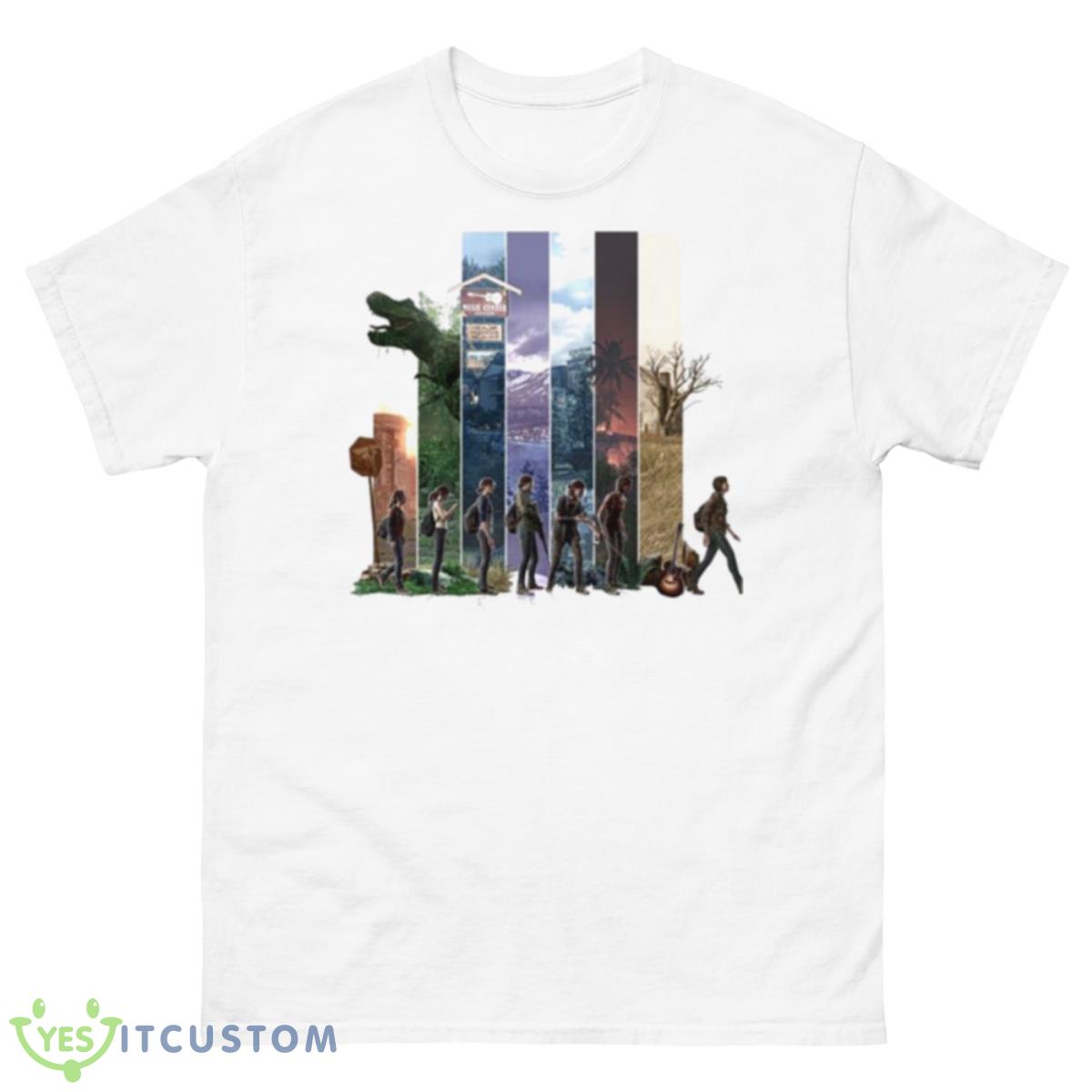 The Last Of Us Tv Series Season 1 Chiffon Top Shirt 10 The Last Of Us Tv Series Season 1 Chiffon Top Shirt - 500 Men’s Classic Tee Gildan