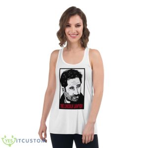 The Lincoln Lawyer Black And White Design Shirt 8 The Lincoln Lawyer Black And White Design Shirt - Women's Flowy Racerback Tank