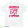 The Lion Logo University Of Tasmania Shirt - 500 Men’s Classic Tee Gildan