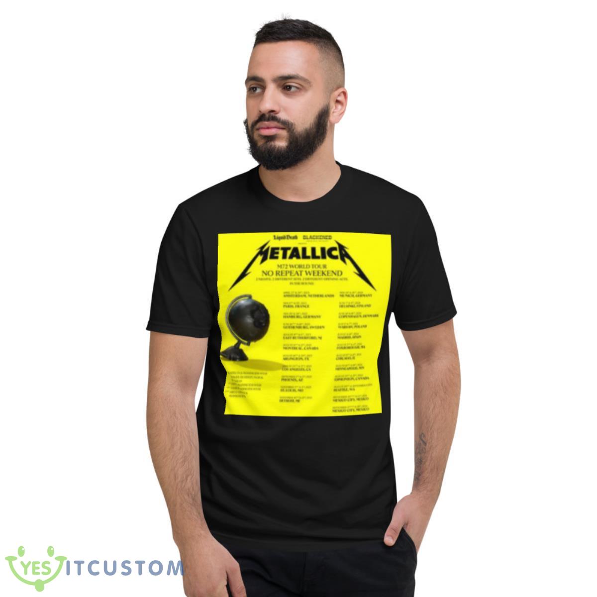 The M72 World Dates 2023 New Tour Shirt 2 The M72 World Dates 2023 New Tour Shirt - Short Sleeve T-Shirt