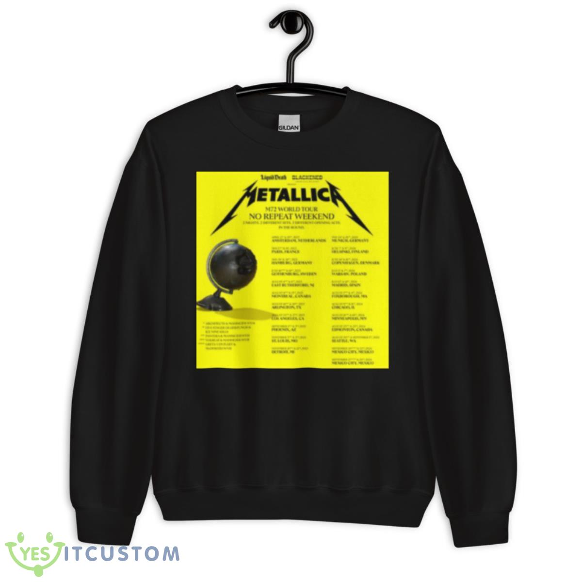 The M72 World Dates 2023 New Tour Shirt 13 The M72 World Dates 2023 New Tour Shirt - Unisex Crewneck Sweatshirt
