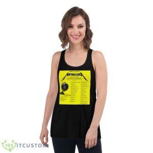 The M72 World Dates 2023 New Tour Shirt 10 The M72 World Dates 2023 New Tour Shirt - Women's Flowy Racerback Tank