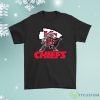 The Mandalorian Baby Yoda Kansas City Chiefs Shirt Product Photo 1