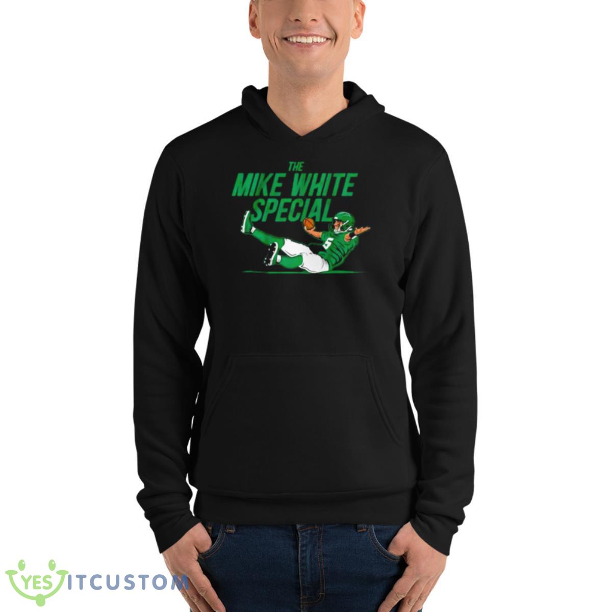 The Mike White Special NY Jets Shirt 4 The Mike White Special NY Jets Shirt - Unisex Fleece Pullover Hoodie