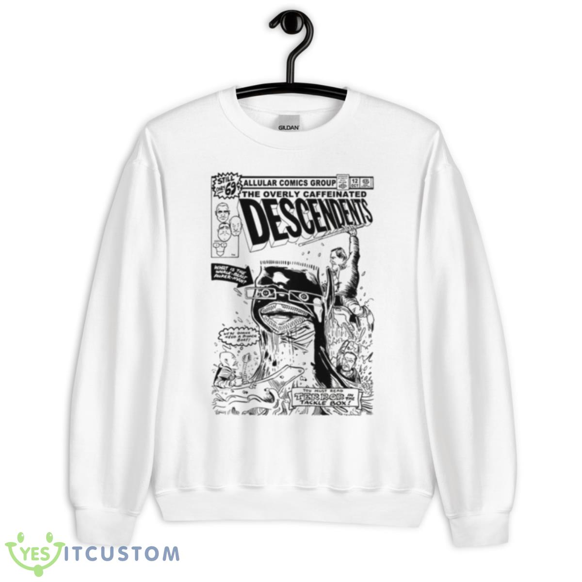 The Overly Caffeinated Oldies Punk Descendents Shirt 2 The Overly Caffeinated Oldies Punk Descendents Shirt - Unisex Heavy Blend Crewneck Sweatshirt