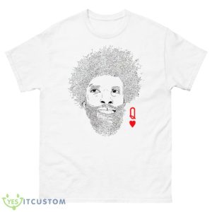 The Q Heart Card Questlove Shirt - 500 Men’s Classic Tee Gildan