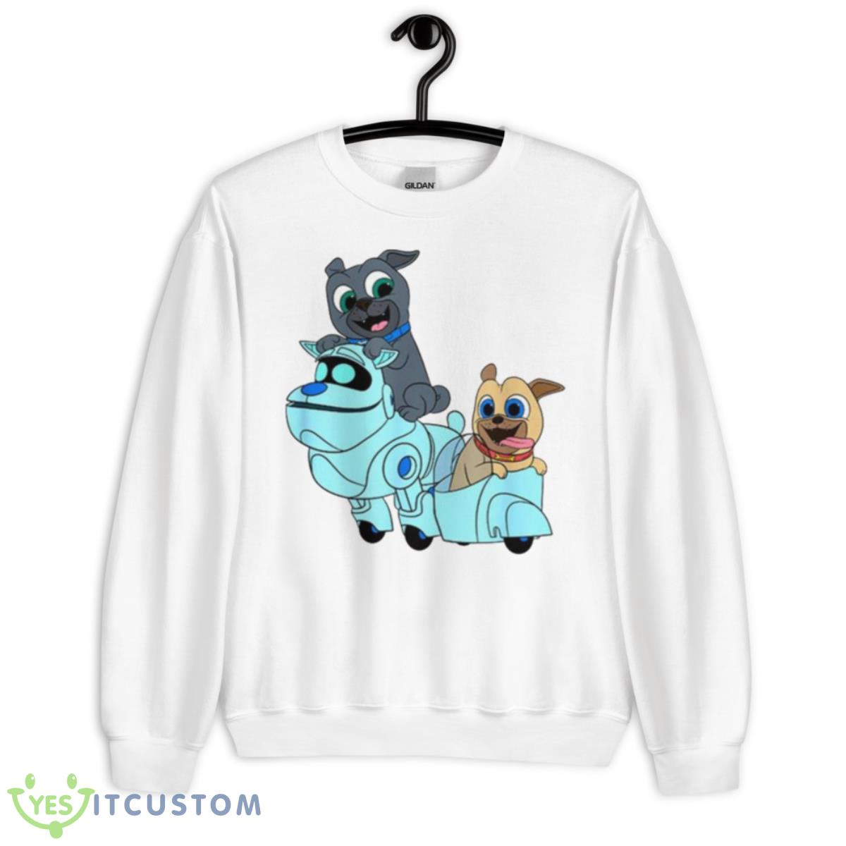 The Robot Puppy Dog Pals Shirt 11 The Robot Puppy Dog Pals Shirt - Unisex Heavy Blend Crewneck Sweatshirt