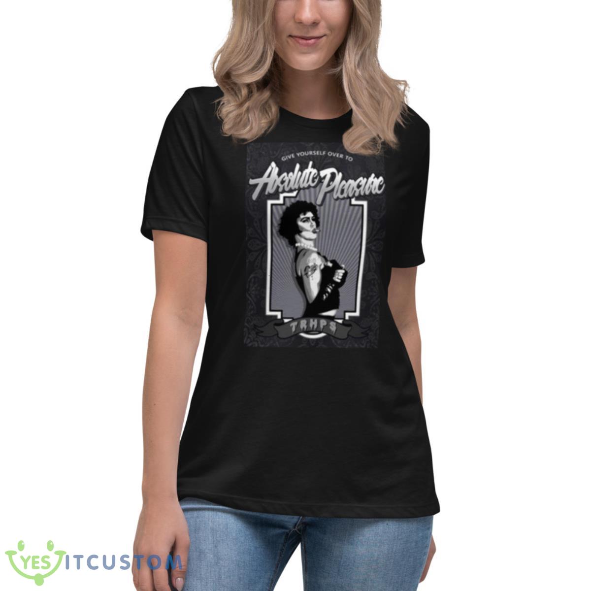 The Rocky Horror Picture Show Absolute Pleasure Shirt 6 The Rocky Horror Picture Show Absolute Pleasure Shirt - Women's Relaxed Short Sleeve Jersey Tee