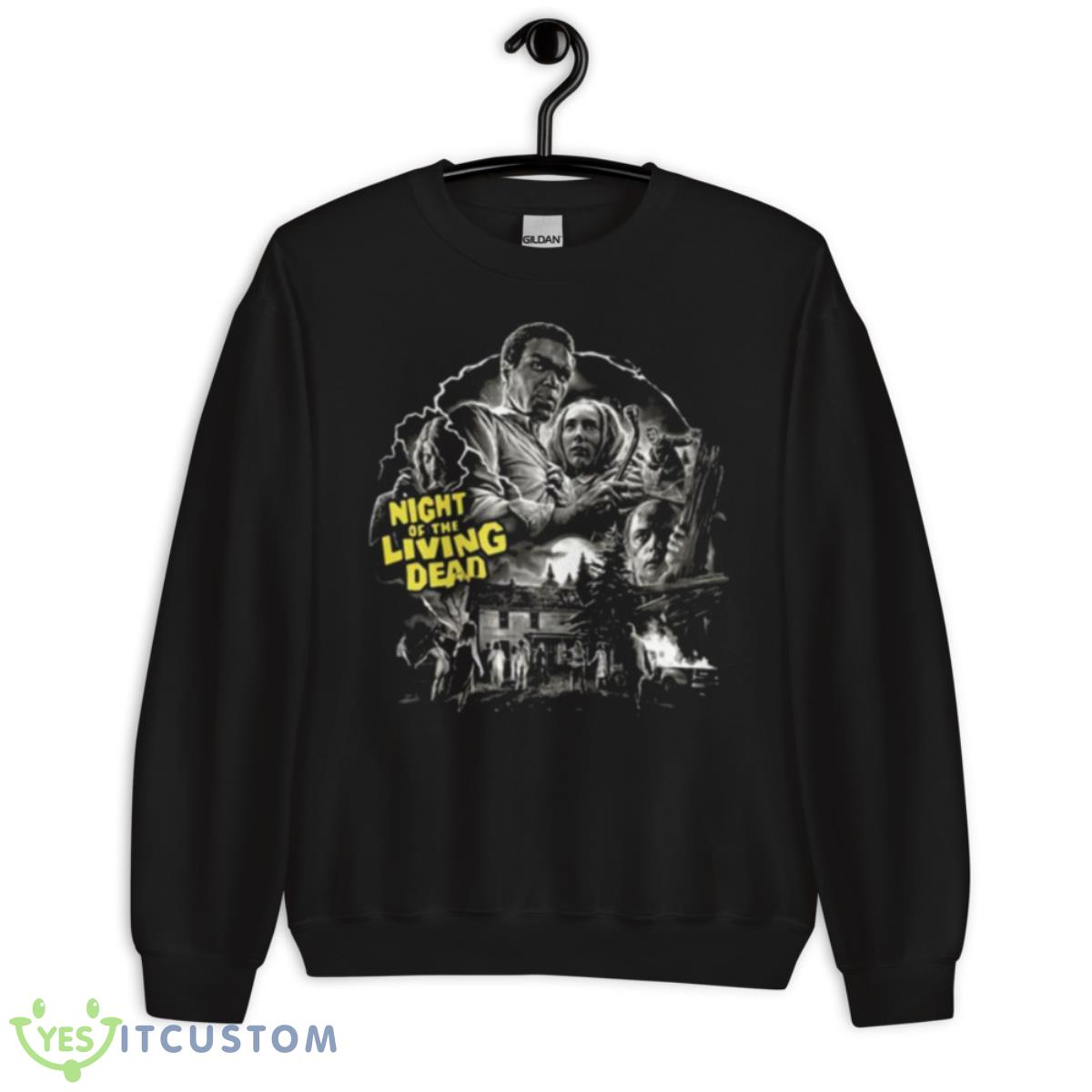 The Scary Night Night Of The Living Dead Shirt 3 The Scary Night Night Of The Living Dead Shirt - Unisex Crewneck Sweatshirt