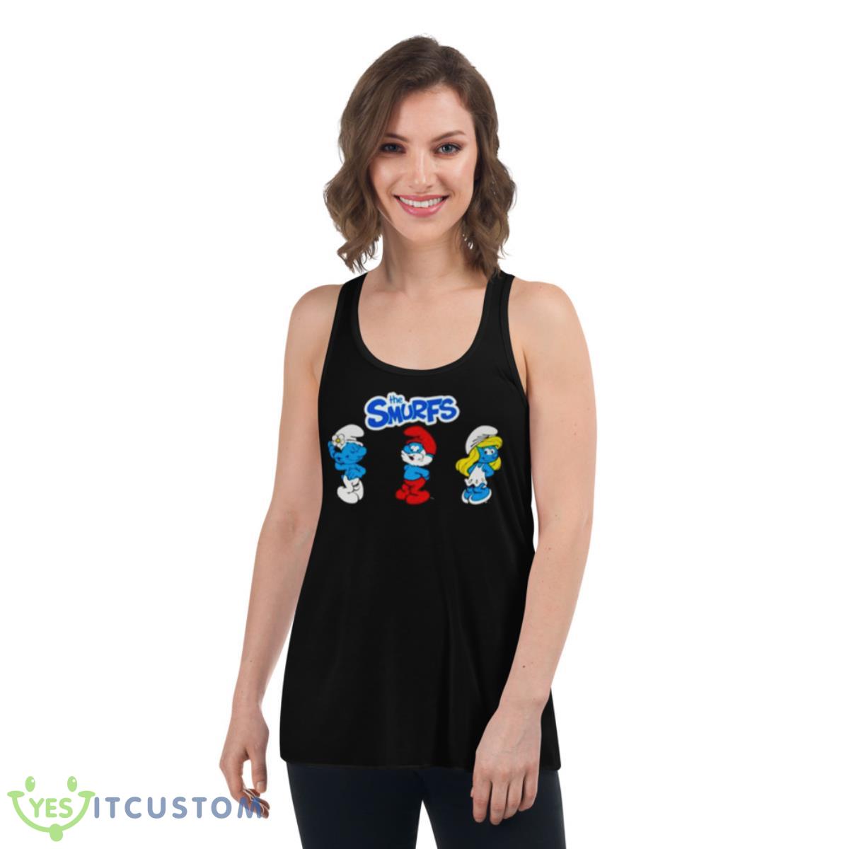 The Smurfs Shirt 5 The Smurfs Shirt - Women's Flowy Racerback Tank