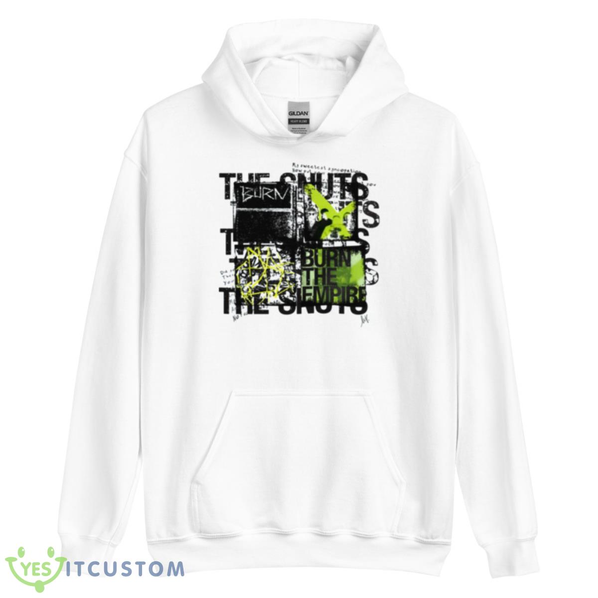 The Snuts Burn The Empire Shirt 3 The Snuts Burn The Empire Shirt - Unisex Heavy Blend Hooded Sweatshirt