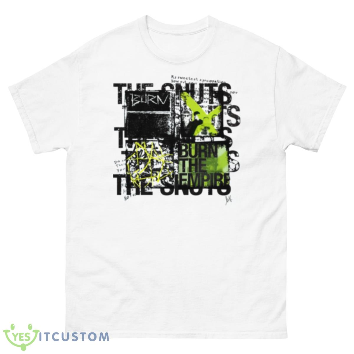 The Snuts Burn The Empire Shirt 10 The Snuts Burn The Empire Shirt - 500 Men’s Classic Tee Gildan