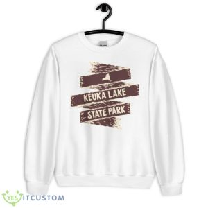 The State Park Keuka Lake State Ny Wilderness Shirt - Unisex Heavy Blend Crewneck Sweatshirt