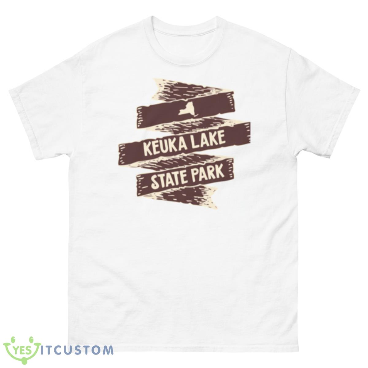 The State Park Keuka Lake State Ny Wilderness Shirt 10 The State Park Keuka Lake State Ny Wilderness Shirt - 500 Men’s Classic Tee Gildan