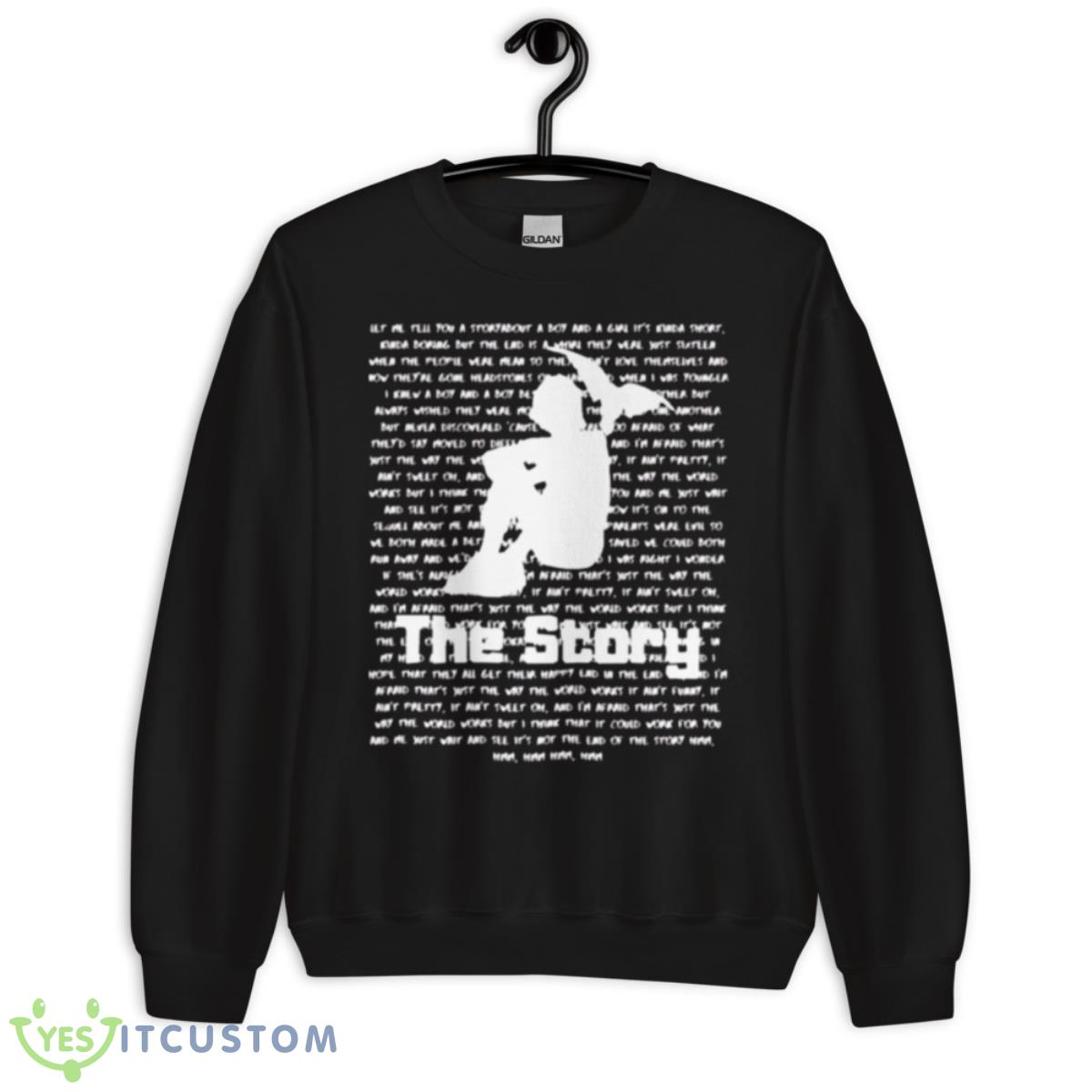 The Story Lyrics Design Conan Gray Shirt 3 The Story Lyrics Design Conan Gray Shirt - Unisex Crewneck Sweatshirt
