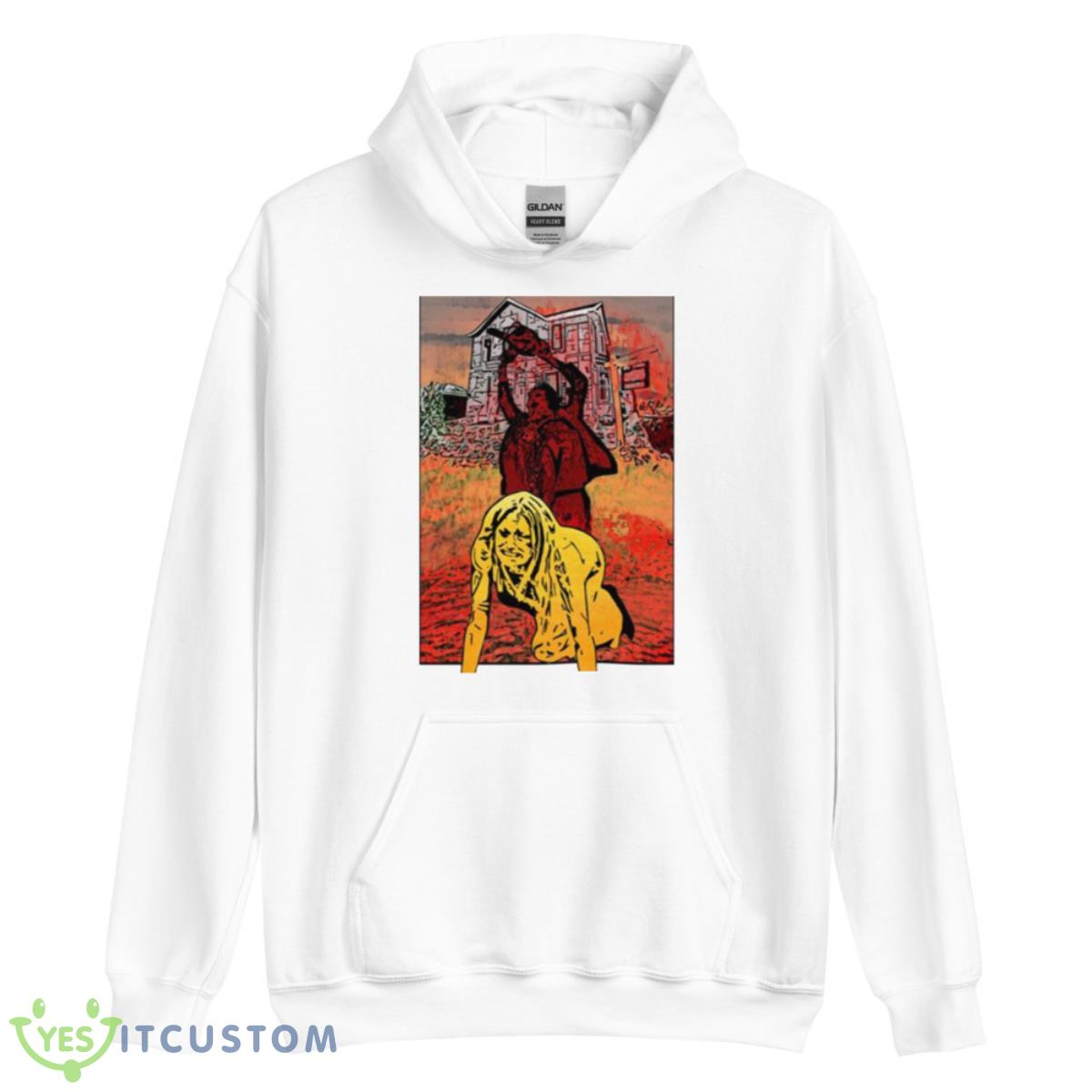 The Texas Chain Saw Massacre Shirt 3 The Texas Chain Saw Massacre Shirt - Unisex Heavy Blend Hooded Sweatshirt