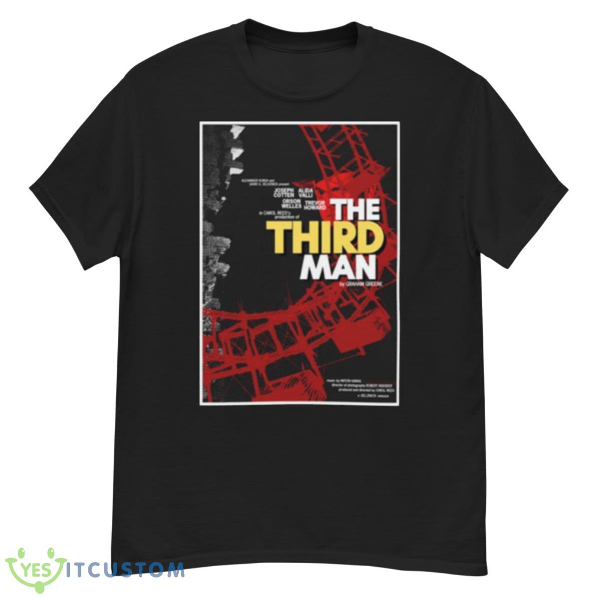 The Third Man 1949 Movie Poster Shirt 12 The Third Man 1949 Movie Poster Shirt - G500 Men’s Classic T-Shirt