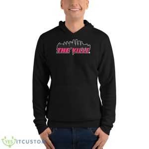 The Ville Skyline Shirt - Unisex Fleece Pullover Hoodie