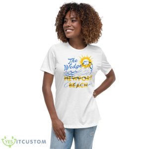 The Wedge Newport Beach CA Shirt 9 The Wedge Newport Beach CA Shirt - Women's Relaxed Short Sleeve Jersey Tee